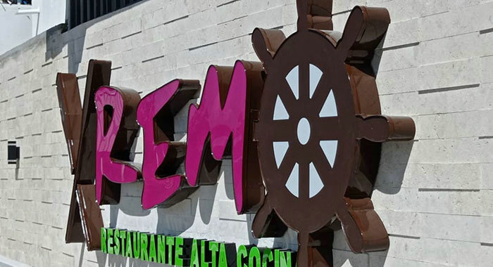 What is the power consumption per day of the LED signboard?
