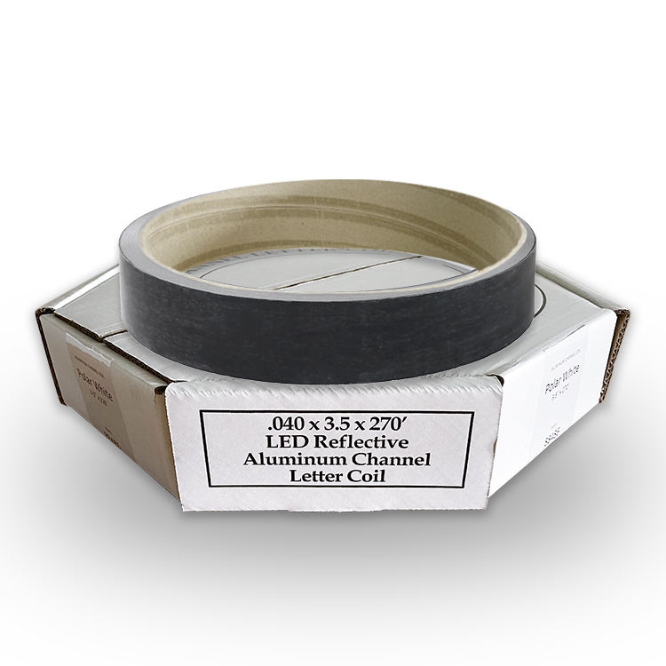 0.04inch aluminum channel letter coil 0.04inch aluminum channel letter coil